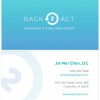 Back 2 Act Chiropractic & Wellness Center